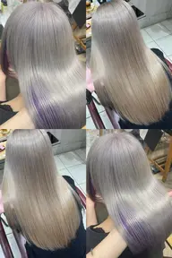 〖透明感たっぷり!🤍〗 💫ブリーチカラー💫+カット✂️