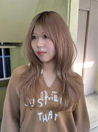 【平日限定🌷】レイヤーカット+透明感カラー+トリートメント※鎖骨下以上限定