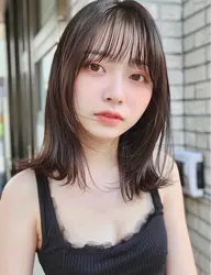 早めの予約必須‼️ 前髪カット＋透明感カラー🩵🩷　30%オフ　口コミスパ付き　　✨30%オフ✨
