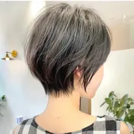 【頭皮と髪をいたわる】大人の似合わせショート+オーガニックカラー