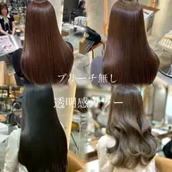 ✨ブリーチなしでも透明感✨ブリーチ無しダブルカラー✖️カット✖️選べるトリートメント🤍