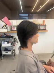 🐺メンズカット 『 ウルフスタイル 』➕Aujuaシャンプーケア