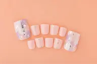 💎(オフなし)🩵 フットパラジェルワンカラー✨(パーツ要相談)¥5000