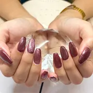 ハンドマグネットネイル オフあり🙆🏻♀️