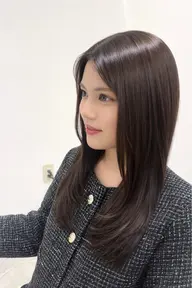 【平日限定】透明感カラー+髪質改善トリートメント
