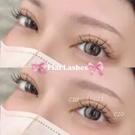 オフなし🩷【フラットラッシュ100本】［マツエク/町田/駅近］