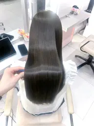 髪質改善トリートメントストレート+ 整えカット