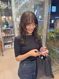 朝のスタイリングが簡単に✨デザインパーマ✨