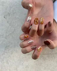 💅🏻【オフなし】 10本ニュアンスアート　アートし放題【持ち込みデザイン可能】