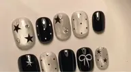 【オフ込み】自爪シンプル持ち込みデザイン