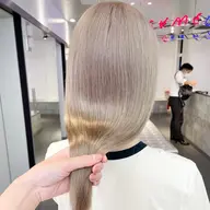🔮ハイトーン×艶髪🔮ブリーチ➕カラー➕ESTABLISHED 4stepトリートメント