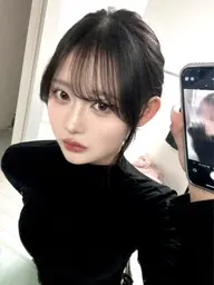 前髪ストレート(顔周り・前髪のみ)