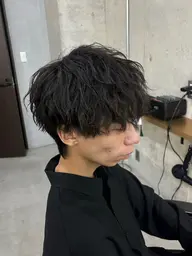 【メンズ限定】相談パーマ＋カット＋マイクロバブルスパ