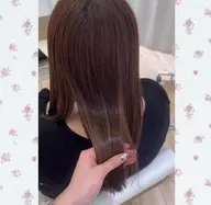 U24🎀【髪質改善トリートメント】まとまりのあるサラツヤ髪へ🤍