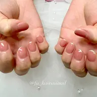 《オフなし》🐇フレンチorラメフレンチネイル🐇ベースカラー込【指周りケア/保湿込み】