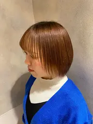 🍀︎カット+酸性ストレート🍀