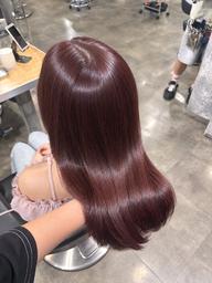 🍒可愛い暖色カラー楽しみたい方へ🍒ブリーチなしダブルカラー