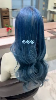 【❄️ やわらかく色づくブリーチなしカラー❄️】透明感アディクシーカラー