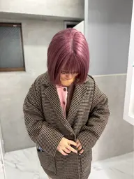 ボブ×ハイトーンならこれ👩🏼ブリーチ+ダブルカラー✨