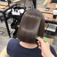 ❣️今だけ0円❣️ボブ限定サラツヤ縮毛矯正✨