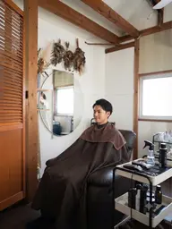 垢抜け🌱メンズカット+眉ワックス(wax+眉カット+間引き)