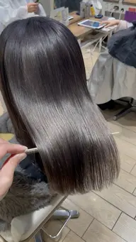 似合わせカット+イルミナカラー+縮毛矯正