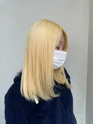 〖 ブロンド限定 〗ブリーチリタッチ+ケアトリートメント