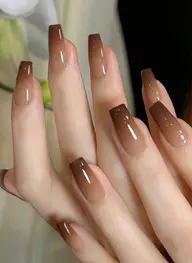 ハンドグラデーション🩵🩵