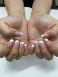 🌟【オフあり】クリアベース　フレンチネイル🌟