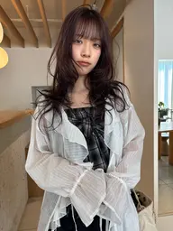 ワンカラー + ヘッドスパ付きダメージケアトリートメント