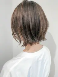 【白髪ぼかしカラー（単品）✨】自然に馴染む明るめ白髪ぼかし💫