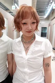 🥈人気No.2🤍 ブリーチなしWカラー🎀透明感カラー