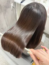 【💐人気No1💐新春先取り】カット＋絹のような滑らか縮毛矯正+✨オーダーメイド髪質改善トリートメント✨