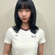 前髪縮毛矯正+前髪カット✨