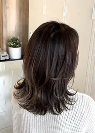 カラーモデル様募集中🙌🏻 【透明感】アッシュ・オリーブ系🩵寒色ワンカラー