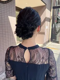 【 hair set 】結婚式/お出かけ前