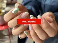 【 仙台 フィルイン対応 】本日限定★残り2枠｜人気定額ネイル一律 ¥8,500 ※オフなし