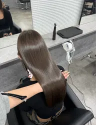 【カラーと縮毛同時にやりたい方向け👀】艶々縮毛矯正➕ヘアカラー🫧