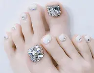 フット・キラキラ🤩マグネット✖️ストーン埋め尽くし¥5,000