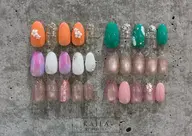 【大人気定額デザイン！】パラジェル可・KAILA限定ニュアンスネイル🩶オフ込み