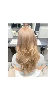 🫧 ハイトーンメンテナンス|ブリーチリタッチ+カラー