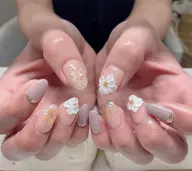 『付け替えオフ無料+甘皮ケーア付き』 💅ジェルやり放題💅持ち込みデザイン10本