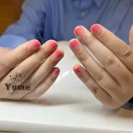 グラデーションネイル・ミラーネイル