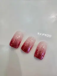 ラメのグラデーション💅💕︎（オフあり）