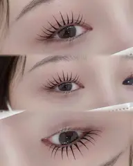 【当日限定クーポン🈳🎀】まつげパーマ+仕上げ束感コーティング付き🍒.*・゚