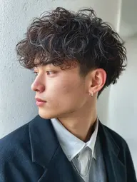 【✂︎カット+メンズパーマ🌀】流行りのスタイルもバッチリお任せください✨