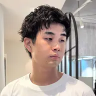 メンズカット+ケアパーマ