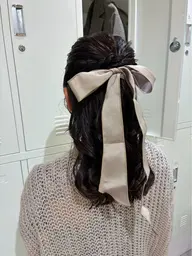 🎗️ゆるふわハーフアップ🪽