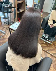 透明感カラー＋生トリートメント💜  ¥14,900 → ¥7,200