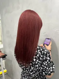 🫧ブリーチリタッチ + カラー + Aujua 4step トリートメント🌸